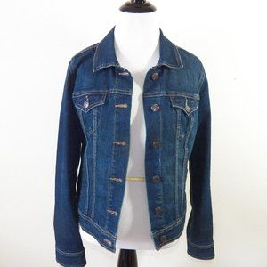 Dark Blue Denim Jean Jacket from Old Navy